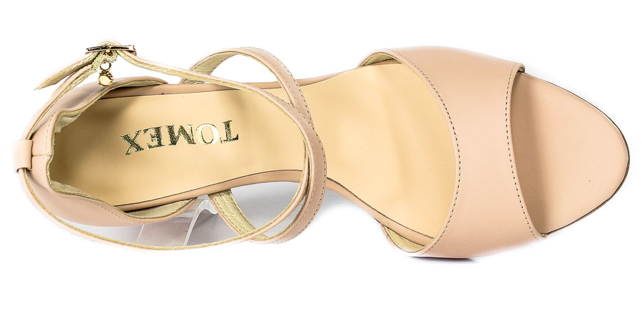 Sandały Tomex 1598 Pudrowy róż*156