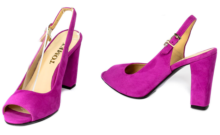 Sandały Tomex 1592 Fuksja neon*156