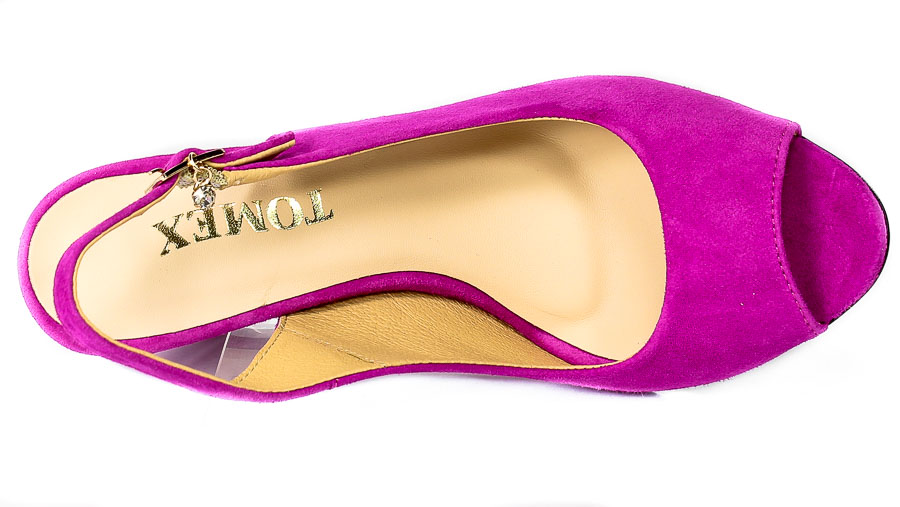 Sandały Tomex 1592 Fuksja neon*156