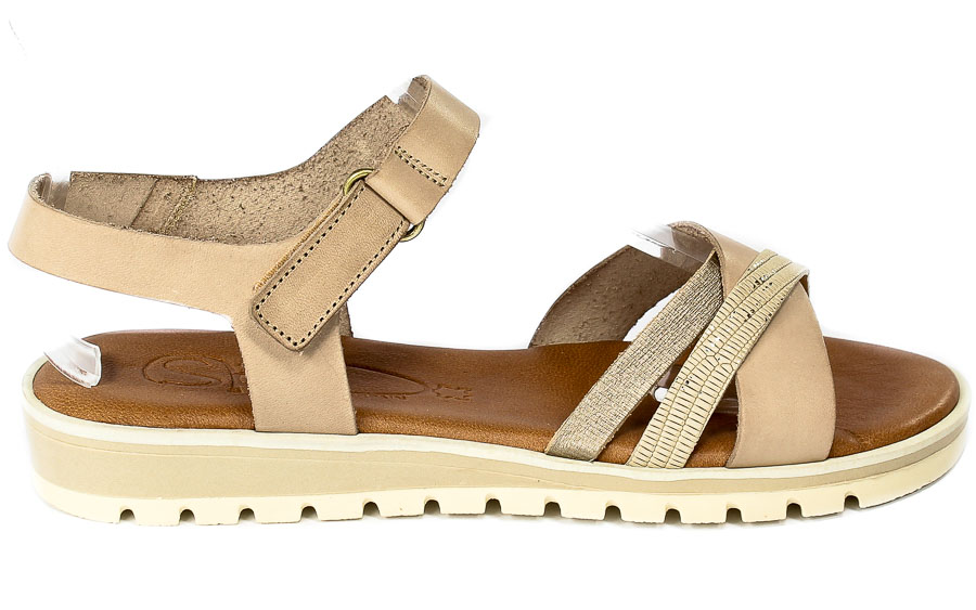 Sandały SPK Shoes 262F Pedra/Llanes/Fumo