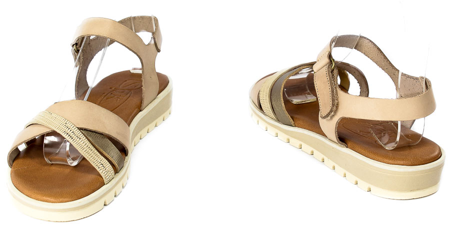 Sandały SPK Shoes 262F Pedra/Llanes/Fumo