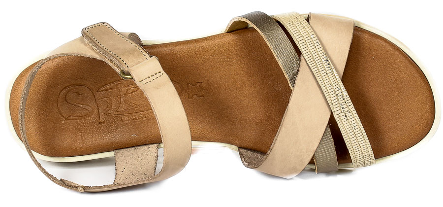 Sandały SPK Shoes 262F Pedra/Llanes/Fumo