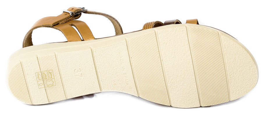 Sandały SPK Shoes 222G Tan/Rame/Tan
