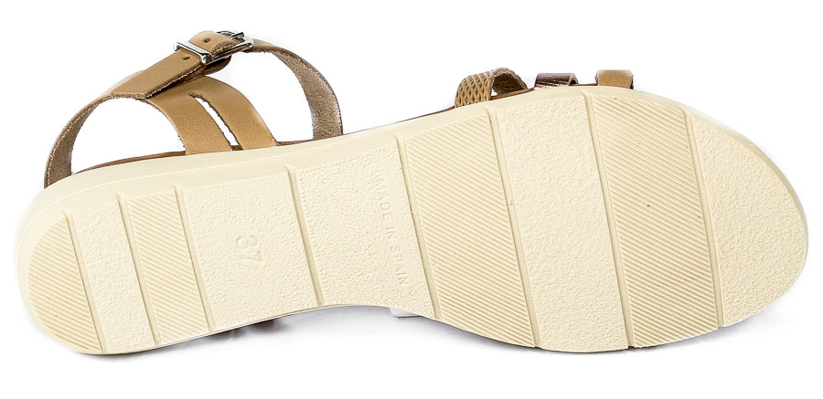 Sandały SPK Shoes 222G Taupe/Rame/Taupe