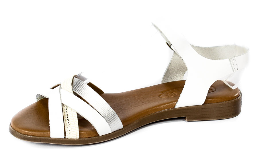 Sandały SPK Shoes 213F Blco/Plata/Arce
