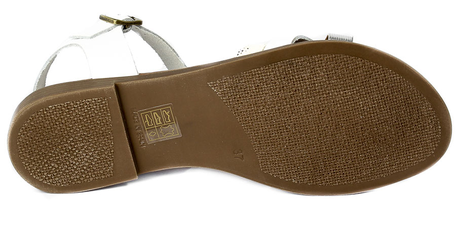 Sandały SPK Shoes 213F Blco/Plata/Arce