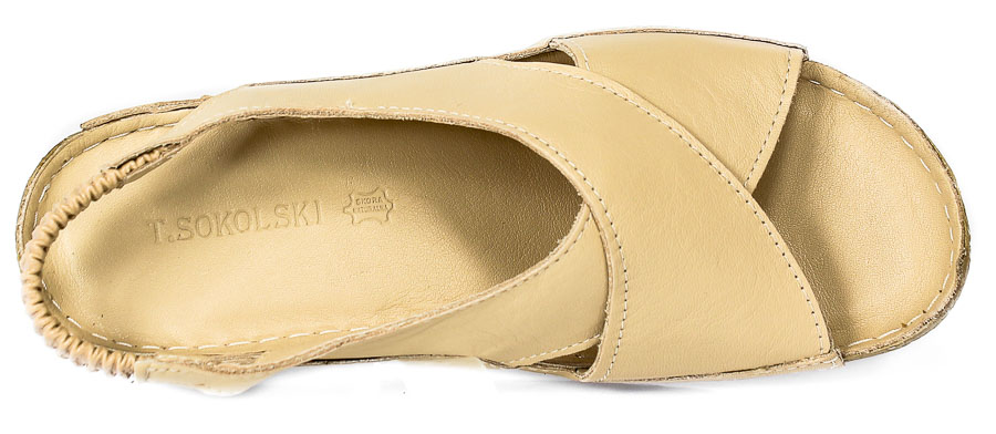 Sandały Sokolski Ara L22-1001 Beige