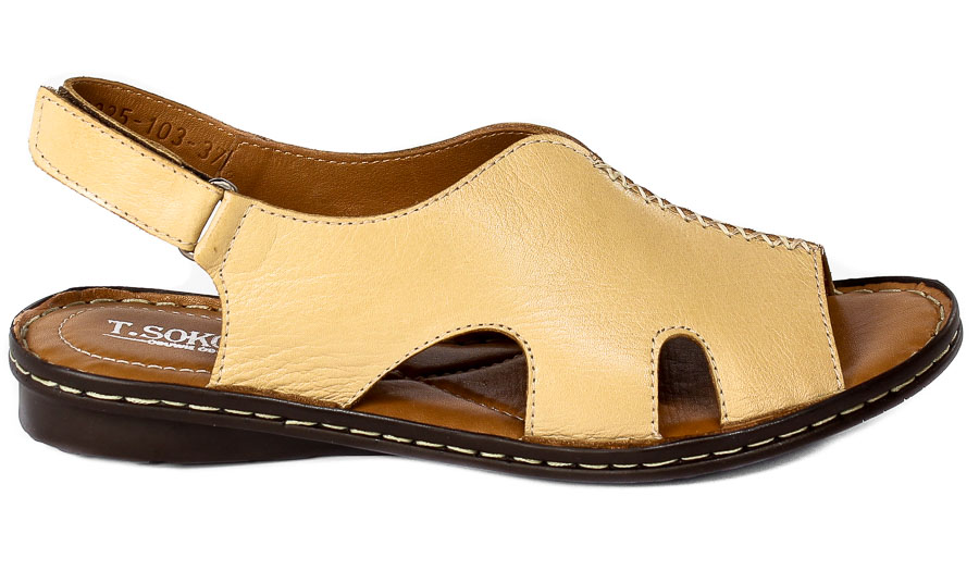 Sandały Sokolski GM01-2225 Beige