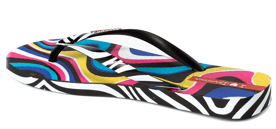 Klapki Ipanema 26627-23879 Black-White-Blue