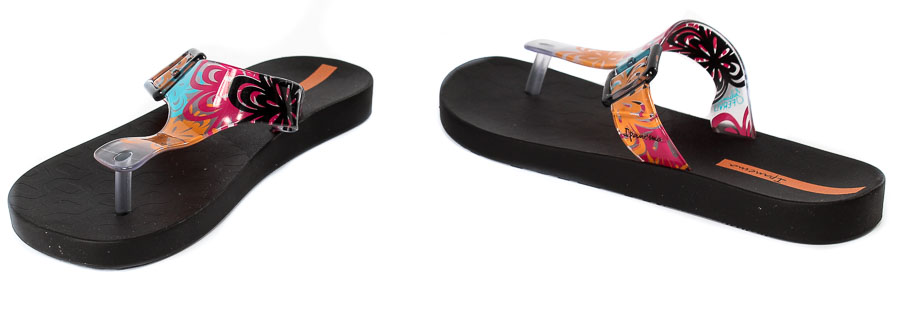 Sandały Ipanema 26721-26208 Black-Clear-Orange