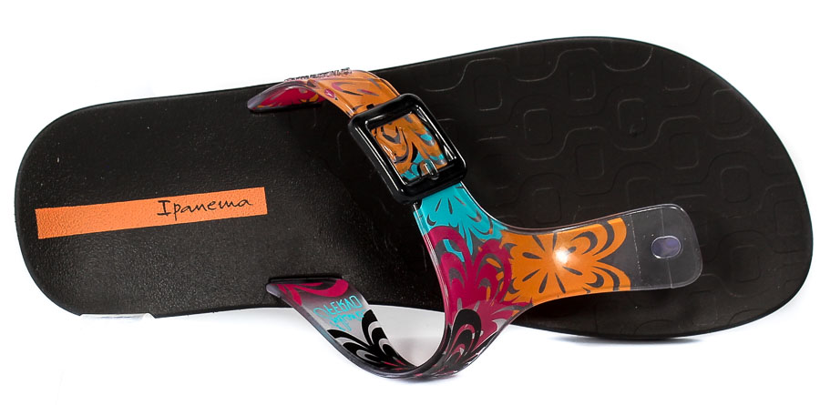 Sandały Ipanema 26721-26208 Black-Clear-Orange