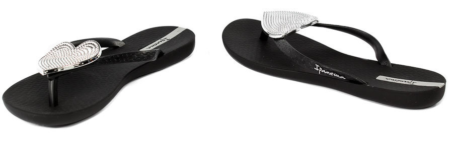 Klapki Ipanema 82120-20728 Black-Silver