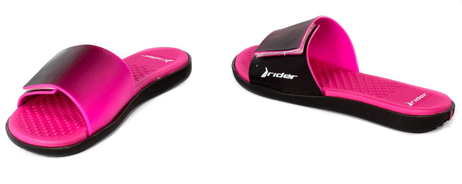 Klapki Rider 83170-20753 Black-Pink