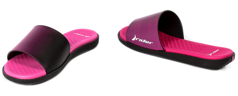 Klapki Rider 83171-22883 Black-Pink