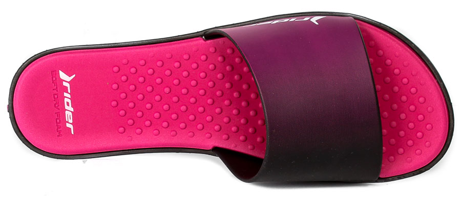 Klapki Rider 83171-22883 Black-Pink