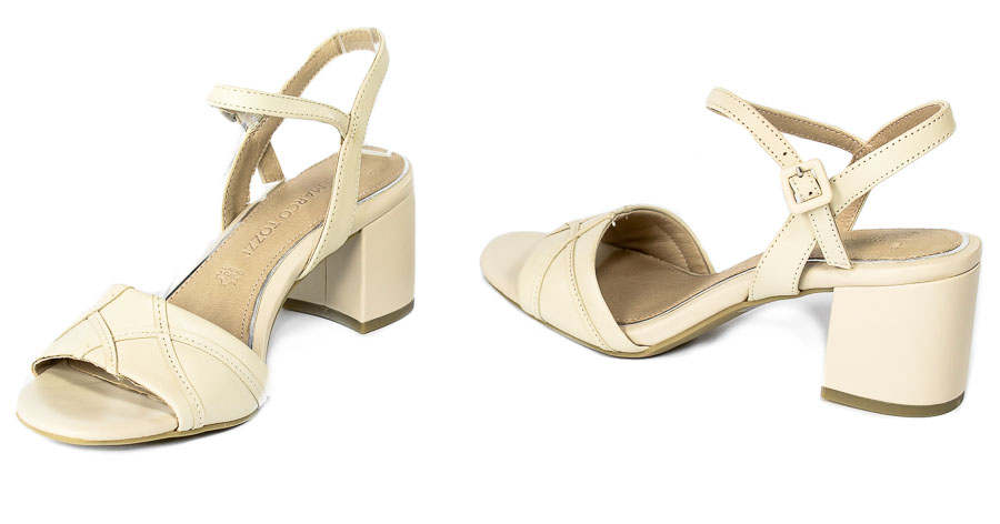 Sandały Marco Tozzi 2-28350 28 403 Cream