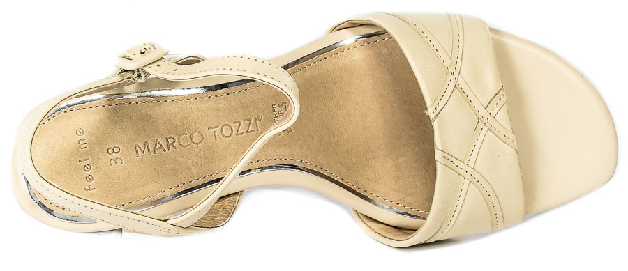 Sandały Marco Tozzi 2-28350 28 403 Cream