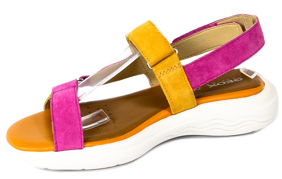 Sandały  Geox D25ADA C8345 Fuchsia Orange