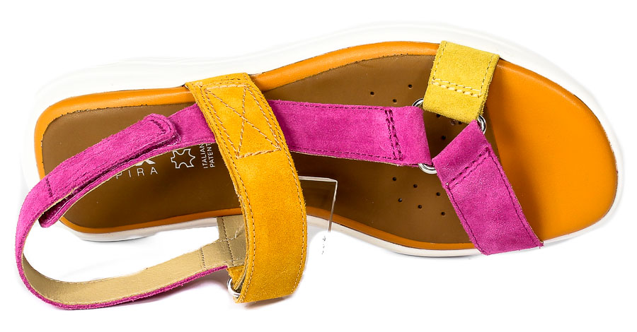 Sandały  Geox D25ADA C8345 Fuchsia Orange
