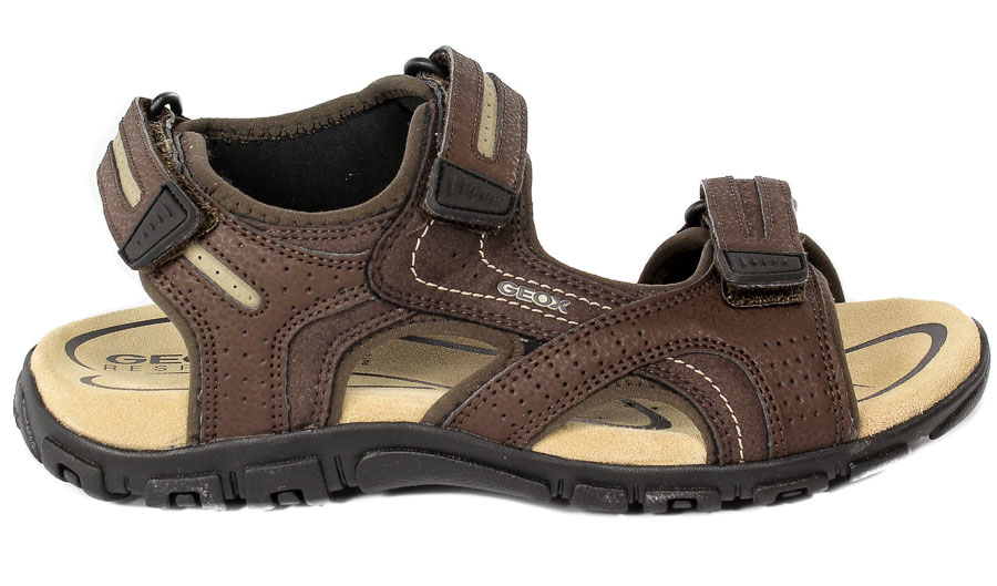 Sandały Geox U8224D-050AU-C0705 Brown-Sand