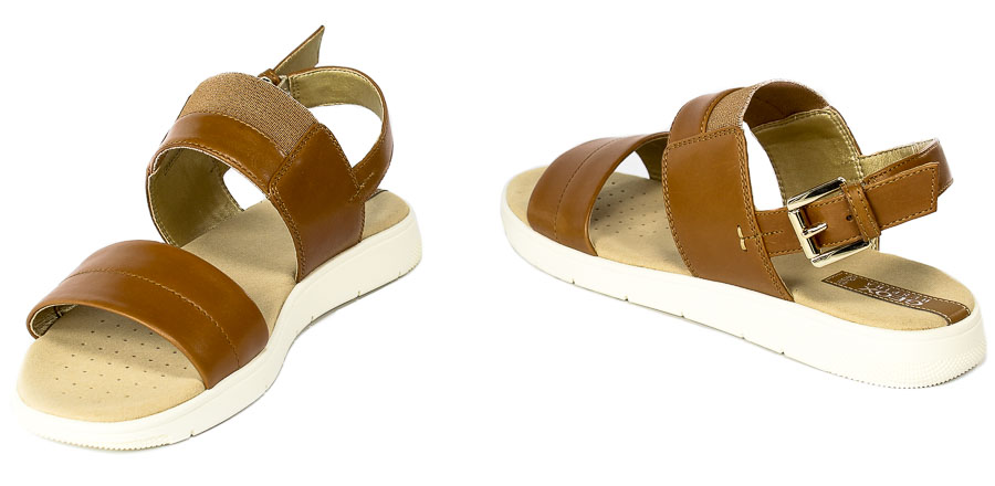 Sandały Geox D25NNB-00043-C5006 Camel