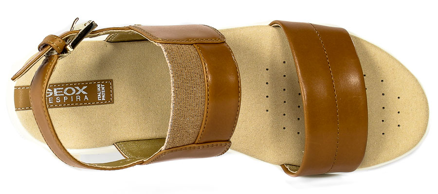 Sandały Geox D25NNB-00043-C5006 Camel