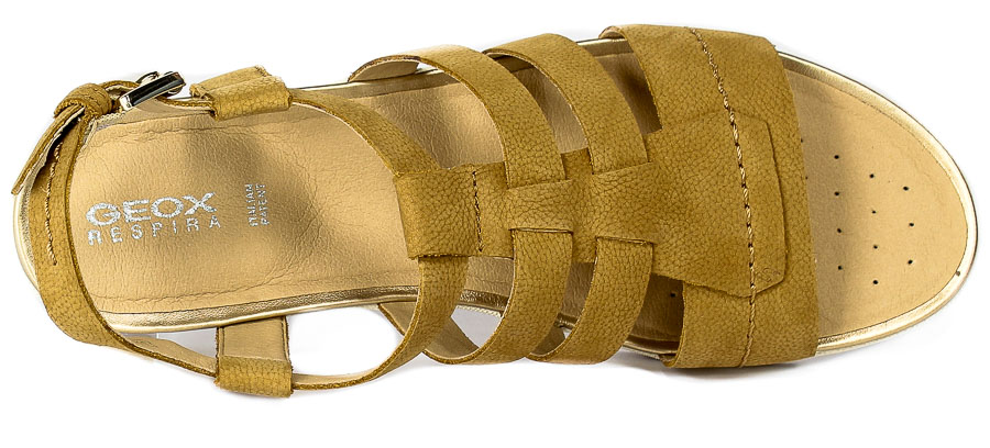 Sandały Geox D25R6D 00033 C6001 Cognac