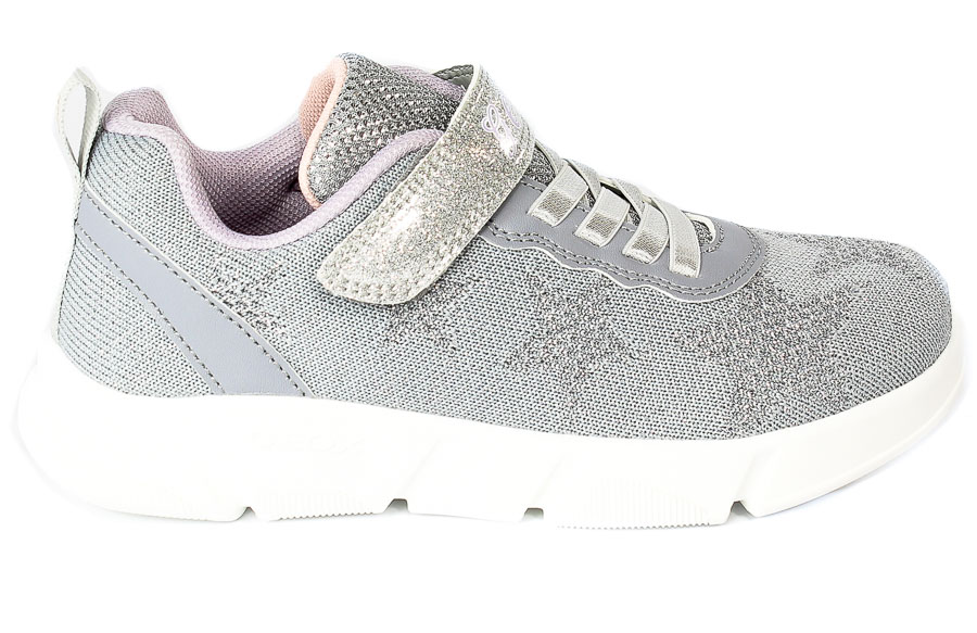 Półbuty Geox J25DLD 07QBC C1316 Silver Lilac R.28-35