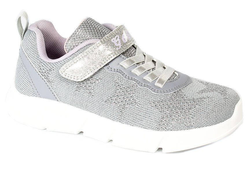 Półbuty Geox J25DLD 07QBC C1316 Silver Lilac R.28-35