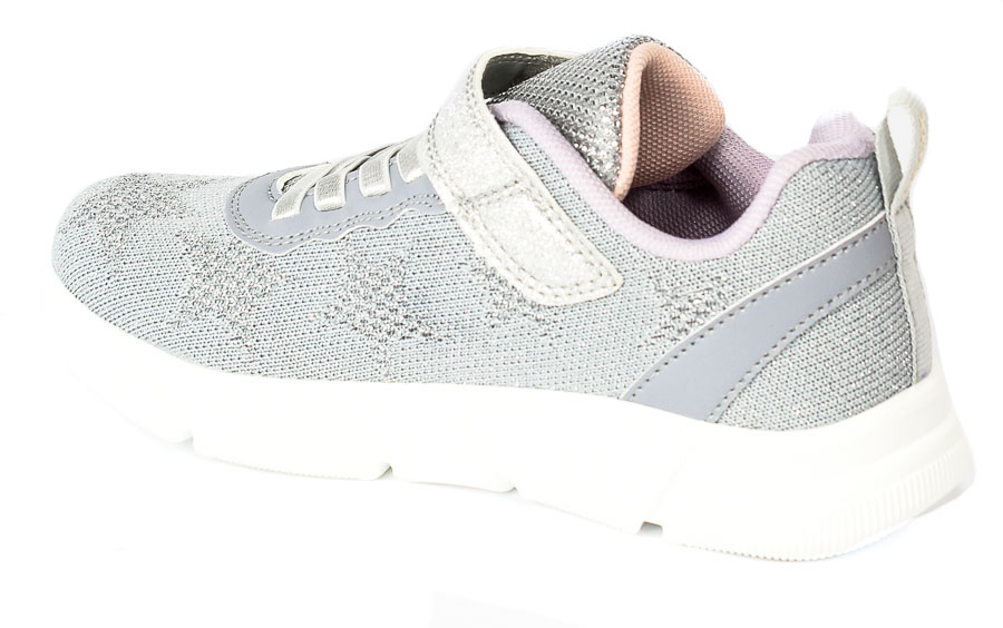 Półbuty Geox J25DLD 07QBC C1316 Silver Lilac R.28-35