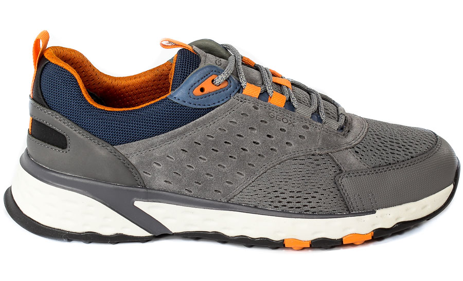 Półbuty Geox U25ECA 02214 C1006 Grey