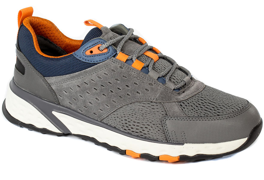 Półbuty Geox U25ECA 02214 C1006 Grey
