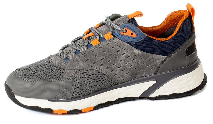 Półbuty Geox U25ECA 02214 C1006 Grey