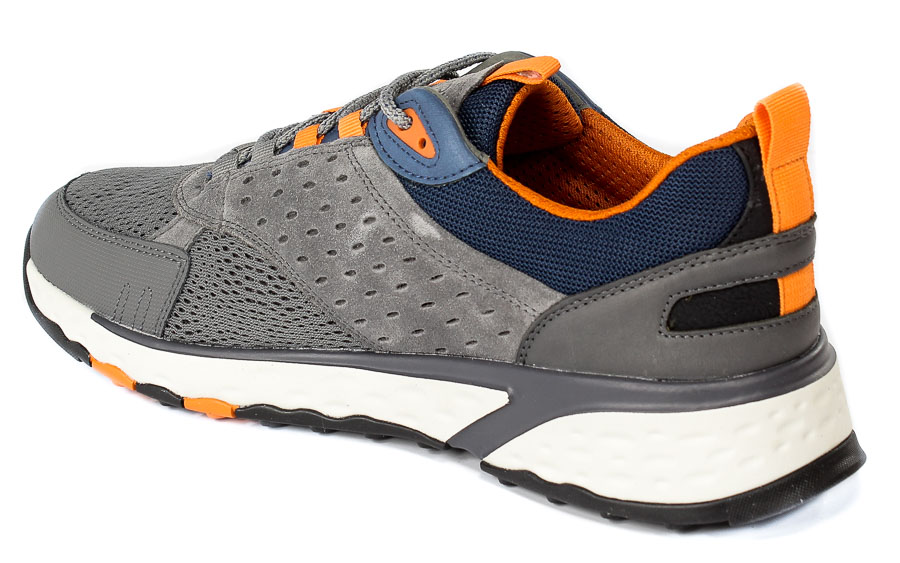 Półbuty Geox U25ECA 02214 C1006 Grey