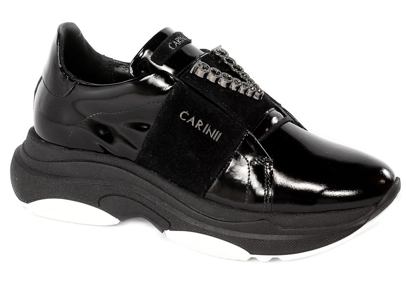 Sneakersy Carinii B8320-070-000-D40 Czarne