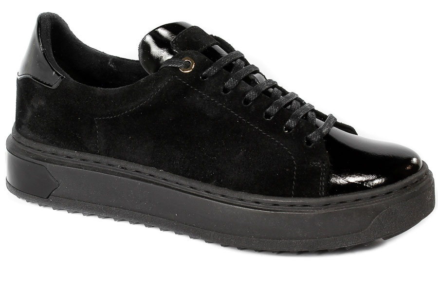 Sneakersy Carinii B7009-037-R24-E42 Czarne