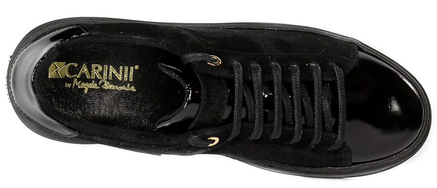 Sneakersy Carinii B7009-037-R24-E42 Czarne