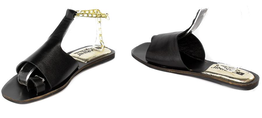 Klapki Carinii B8091-E50-000-000 Czarny