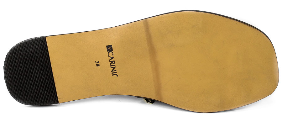 Klapki Carinii B8091-E50-000-000 Czarny