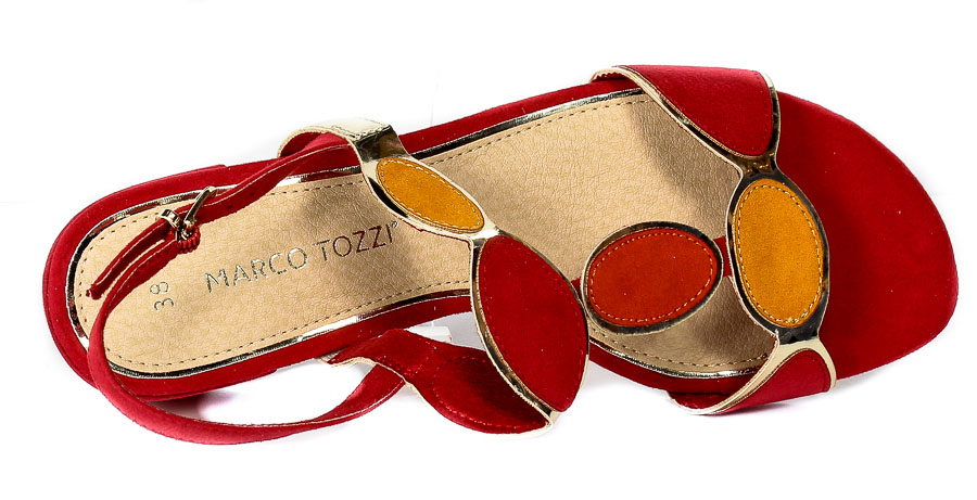 Sandały Marco Tozzi 2-28230-28 597 Red Comb