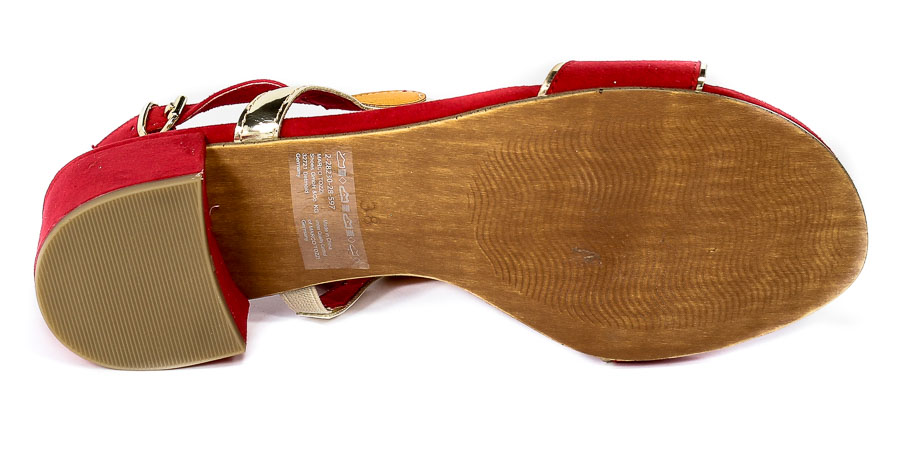 Sandały Marco Tozzi 2-28230-28 597 Red Comb