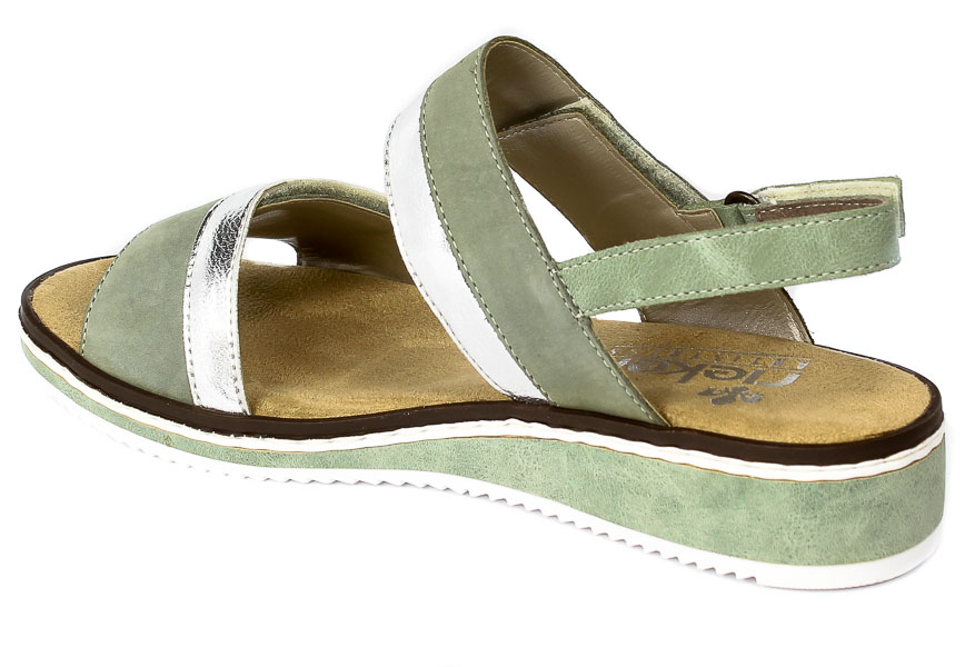 Sandały Rieker V36B9-52 Green 
