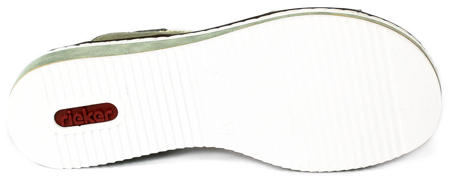 Sandały Rieker V36B9-52 Green 