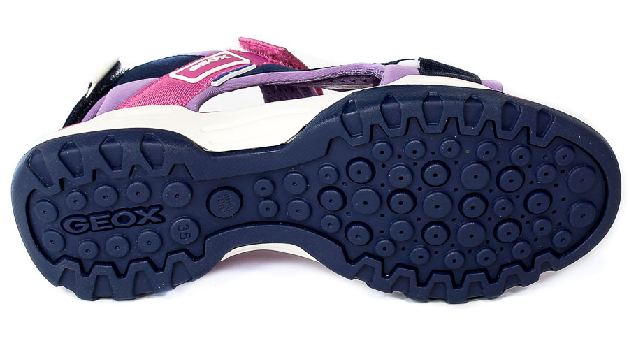 Sandały Geox J15EAB 01511 C4215 Navy Lilac R.28-35