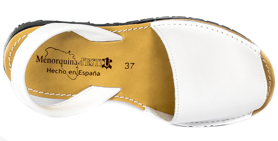 Sandały Menorquina 550 Napa Blanco