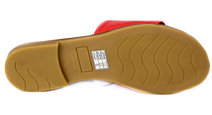 Klapki Verano 4616 Rojo