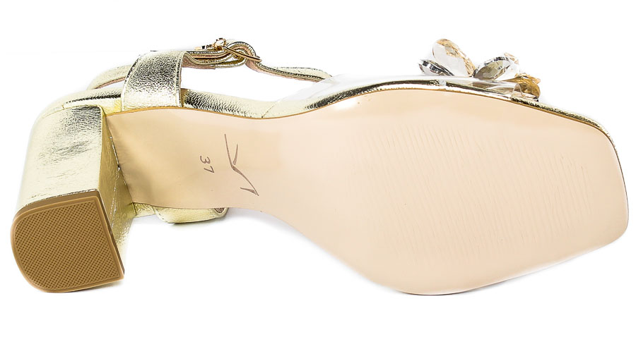 Sandały Visconi 4570522/896 Złoto 