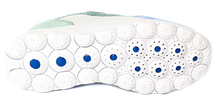 Półbuty Geox D25NUD-07T85-C0547 White/Gren