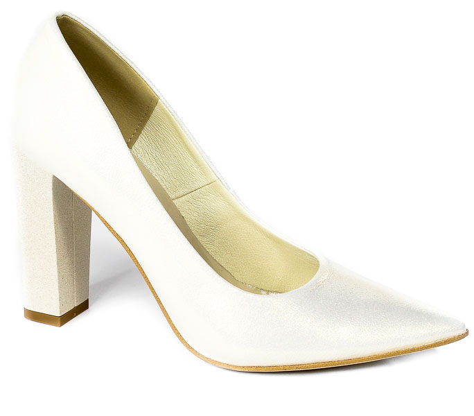 Czółenka Zan Zara 603/3 Perła Glass