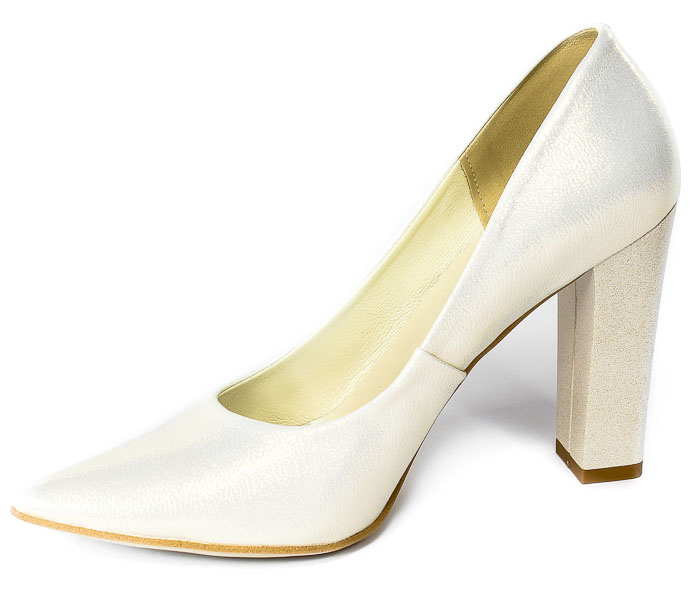 Czółenka Zan Zara 603/3 Perła Glass